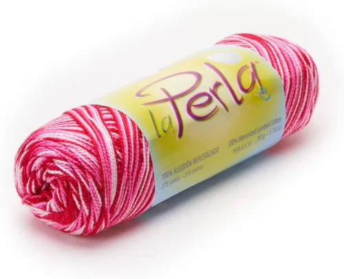 Miniatura 20 de LA Perla de Omega - Hilo Perle 100% algodón mercerizado ideal para ganchillo fino - Color: 01 - Blanco 601