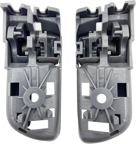 Miniatura 3 de Cheriezing Tirador de puerta interior gris compatible con Sienna 2004-2010 mango interior repuesto # 69206-AE010 FL, 69205-AE010 FR Juego de 2