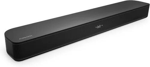 FUNLOGY Barra de sonido para Smart TV, barra de sonido Bluetooth 5.0 de 100 W 2.1 canales con HDMI ARC, óptico y AUX, control remoto, para proyector