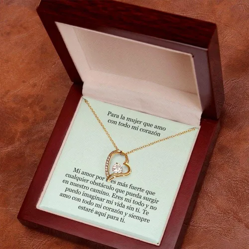 Miniatura 7 de Collar Amor por Siempre - for Ever Love- para la Mujer que amo con todo mi corazón