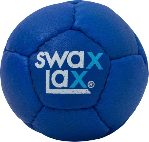Miniatura 13 de Swax Lax Pelota de entrenamiento para Lacrosse - Práctica para interiores y exteriores con menos rebotes y menos pique