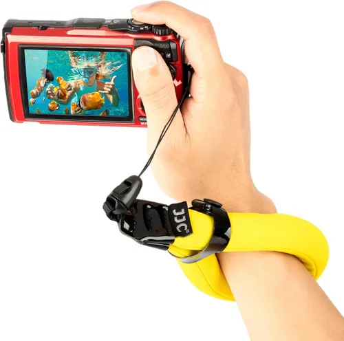 Miniatura 14 de JJC Correa de flotador impermeable para cámara compatible con Olympus TG-6 TG-5 TG-4 Nikon W300 W100 Canon D30 Fuji XP140 XP130 XP90 XP80 y teléfono