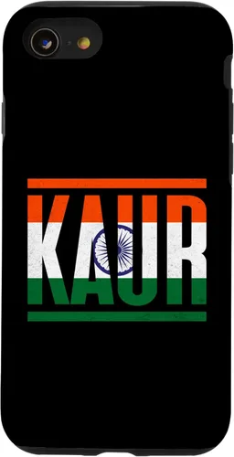 Miniatura 13 de Funda para iPhone XS Max Kaur con apellidos y orgullo familiar con bandera de India