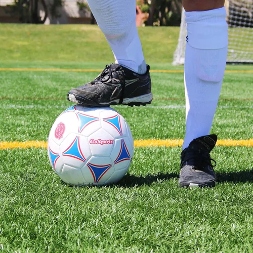 Miniatura 3 de GoSports Premier balones de fútbol - Venta individual o paquete de 6 - Tamaños 3, 4, 5, con bomba para balón