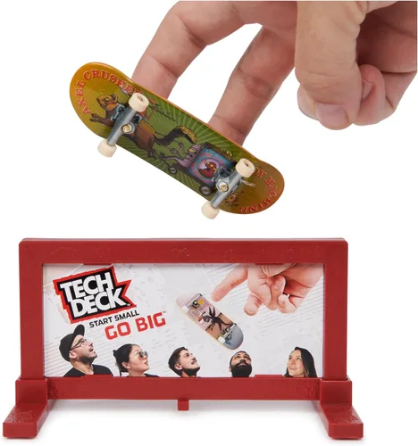 Miniatura 6 de Tech Deck Versus Series - Fingerboard Set of 2 with Obstacle, Trick Cards and Accessories (Random Selection - Assorted Products) for Fingerboarding