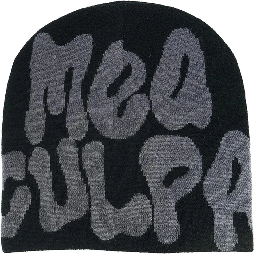 Miniatura 2 de Y2K - Gorros de lana para mujer, gorro de punto acrílico para mujer, gorro de punto inalámbrico para invierno