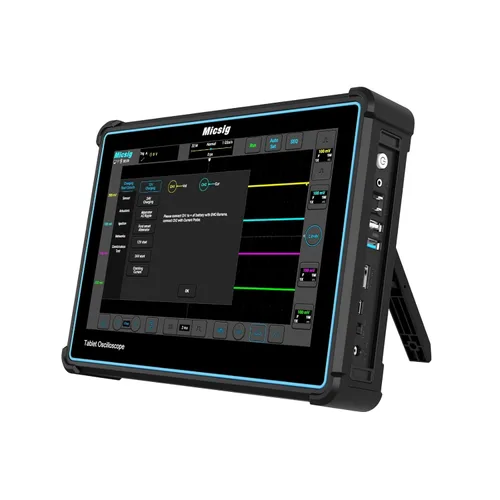 Miniatura 4 de Osciloscopio digital para tableta automotriz Micsig, 4 canales, pantalla táctil de 10.1 pulgadas, ancho de banda de 100 MHz, frecuencia de muestreo