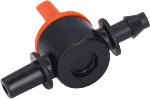 Miniatura 4 de Alvinlite 50pcs Drip Irrigation Switch Irrigation Control Valve Two Size End 1/2 Inch 1/4 Inch Drip Valve Gate Switch Valves Hose Connectors Barbed