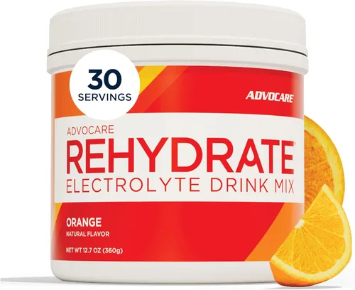 Miniatura 11 de AdvoCare Rehydrate - Mezcla de bebida con electrolitos - Incluye magnesio, sodio, potasio y calcio - Antioxidante y fortificado con aminoácidos