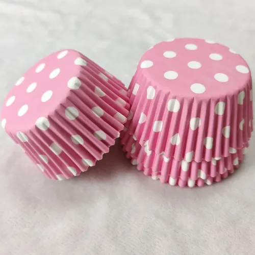 Miniatura 8 de Lucky Star - Revestimientos de magdalenas y cupcakes de mariquita roja colorida de papel, estuche de 100 piezas, tamaño estándar 5.08x3.18 cm