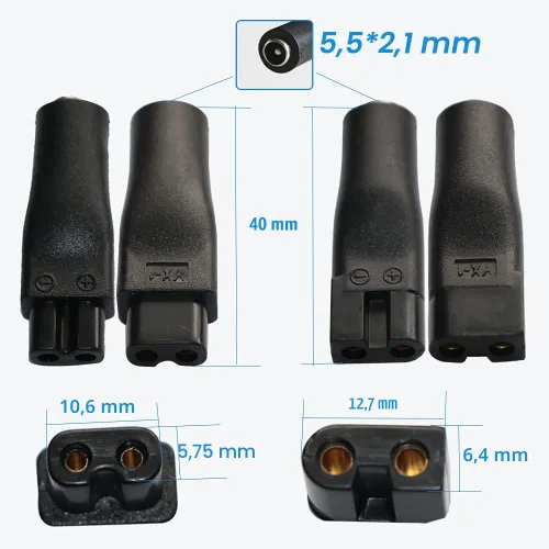Miniatura 3 de Cable de alimentación 5V Cargador de repuesto El adaptador USB es adecuado para una variedad de peluqueros eléctricos, afeitadoras, purificadores