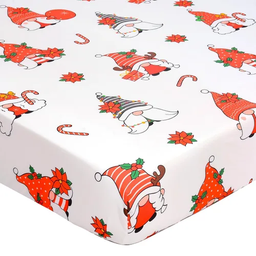 Miniatura 23 de UOMNY Sábana de Cuna Blanca Sábanas Ajustables para Cuna Sábana de Bebé para Colchones Estándar de Cuna y Niños Pequeños Sábana de Ropa de Cama