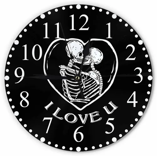 Miniatura 9 de Reloj de pared de gato de fitness de 10 pulgadas, funciona con pilas, reloj de mancuernas grandes y pesado, silencioso, sin tictac, relojes modernos
