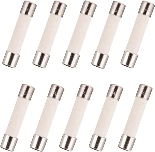Miniatura 4 de BOJACK Fusible para microondas 20a Fusible de cerámica 20 Amp 250V de soplado lento Compatible y reemplazo universal para WB27X10388 y otros
