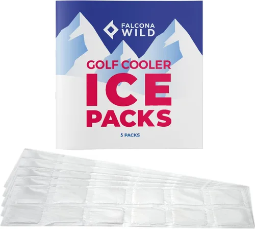 Falcona Wild Bolsas de hielo para bolsas de golf – Mantiene las bebidas frías durante horas – Se adapta a la mayoría de enfriadores de bolsas de