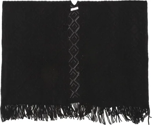Miniatura 36 de Soul Young - Chal de punto para mujer, poncho con flecos y capa