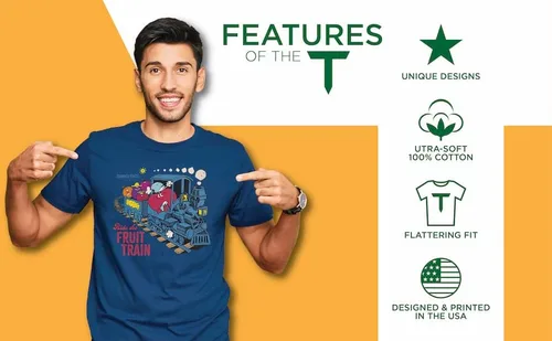 Miniatura 4 de The Tshirt Company - Camisetas gráficas para mujeres y hombres, camisetas negras de diseñador con estampados únicos y modernos cara divertida