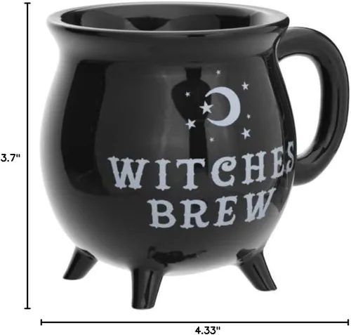 Miniatura 2 de Taza de gres de caldero de cerveza de brujas