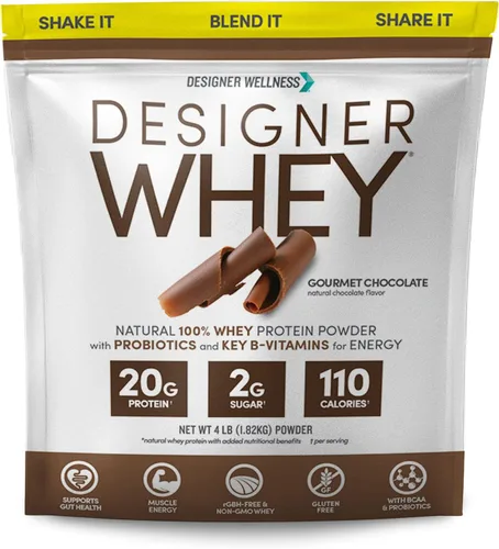 Miniatura 12 de Polvo de proteína de suero 100 % premium de Designer Protein, 1020W130, 1, 1