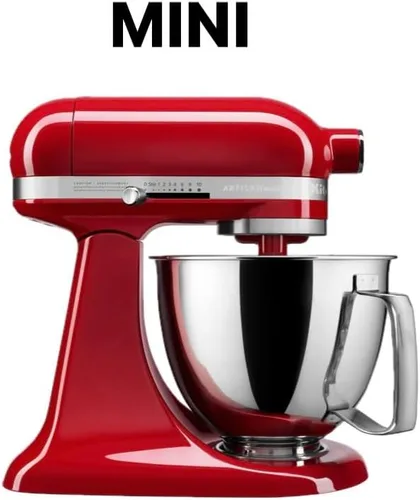 Miniatura 2 de Funda acolchada compatible con batidora de pie KitchenAid, con 2 bolsillos (gris ceniza, 7 cuartos de galón)
