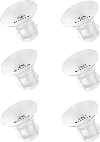 Miniatura 17 de Insertos de brida 17mm 6 piezas Compatibles con sacaleches portátiles Momcozy/Medela/eufy/Spectra/Medela/TSRETE/Lansinoh, para el escudo/brida