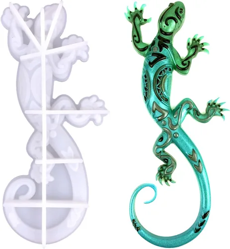 Miniatura 10 de Molde de silicona 3D para colibrí, molde de resina animal, estatua de pájaro, molde epoxi, molde de fundición para manualidades, para regalo, hogar