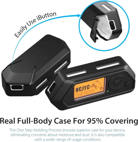 Miniatura 2 de Funda para Flipper Zero, 5 en 1 Funda protectora Juego de accesorios con 3 unidades de protector de pantalla y funda de transporte EVA para Flipper
