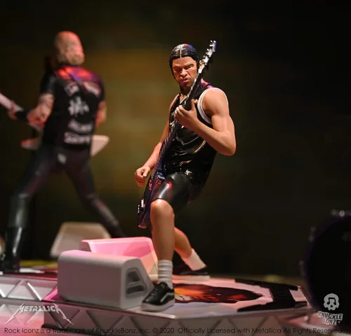 Miniatura 6 de Knucklebonz - Estatua coleccionable de edición limitada de Robert Trujillo (Metallica) (solo 3000 creados) - Rock Iconz, con licencia