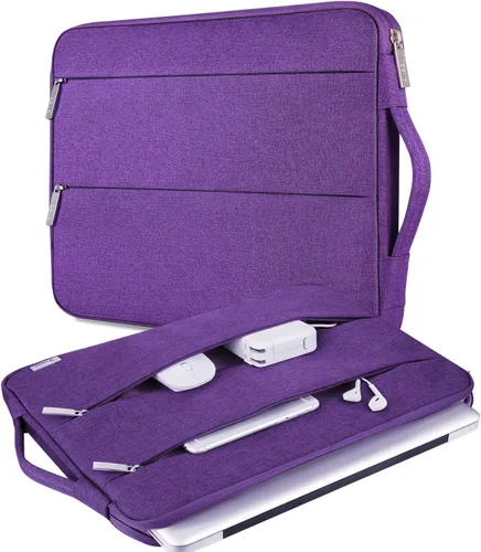Miniatura 12 de Funda para Laptop Voova de 13 13.6 Pulgadas Compatible con MacBook Air 13 M1/M2/M3/M4, MacBook Pro 13/14, iPad Pro 13, Bolsa de Computadora delgada