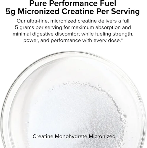 Miniatura 2 de InnoSupps Polvo de monohidrato de creatina, polvo de creatina micronizada pura para fuerza, crecimiento muscular y recuperación, de confianza
