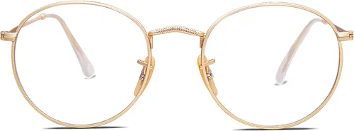 Miniatura 9 de SOJOS Blue Light Blocking Computer Glasses Round Eyewear Anti Blue Light Lens Preppy Chic SJ5024B