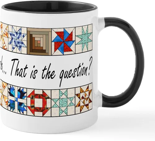Miniatura 66 de CafePress Ascii - Taza de café de cerámica, taza de té, 11 onzas