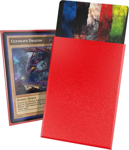Miniatura 43 de Ultimate Guard Fundas exteriores para cartas Cortex, 100 fundas estándar de tamaño TCG, 66 x 91 mm, con respaldo negro, acabado brillante, sin PVC