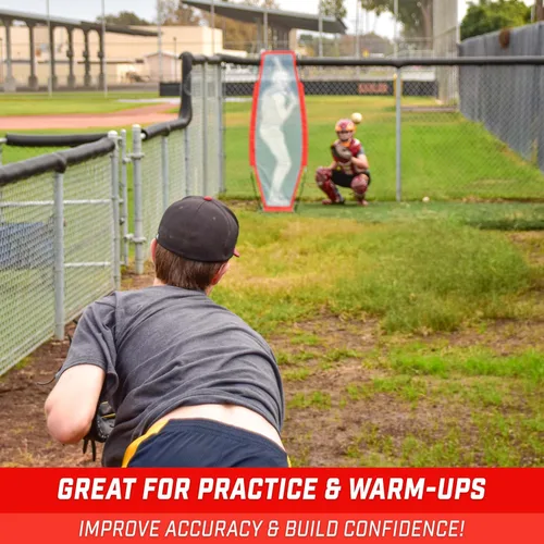 Miniatura 3 de GoSports Baseball & Softball Xtraman Dummy Batter Pitching Training Mannequin - Practice Pitching Aid for Improved Accuracy and Safety