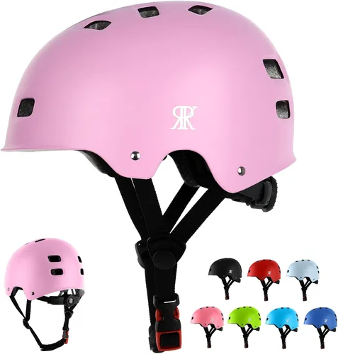 Miniatura 11 de Casco de bicicleta para jóvenes y niños, casco de bicicleta y patineta para edades 5-8-10-12-14 años niños y niñas adolescentes, ajustable y Azul
