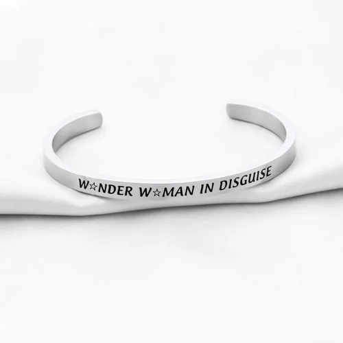 Miniatura 4 de ENSIANTH WW Jewelry - Regalo inspirado en la película WW en disfraz, joyería del Día de la Madre, Metal, Acero inoxidable