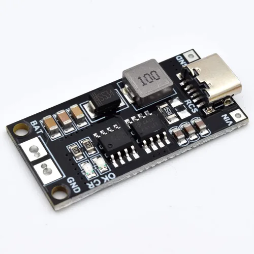 Miniatura 2 de Adeept Tipo-C USB-C 2S 2A 18650 21700 3.7V Módulo de carga de batería de litio Placa de carga Step-Up Boost Li-Po polímero USB C a 8.4V