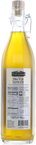 Miniatura 3 de Tuscanini Aceite de oliva italiano extra virgen prensado en frío, 25.3 onzas (paquete de 2) Ultra-Premium sin filtrar Sin OMG Para ensaladas