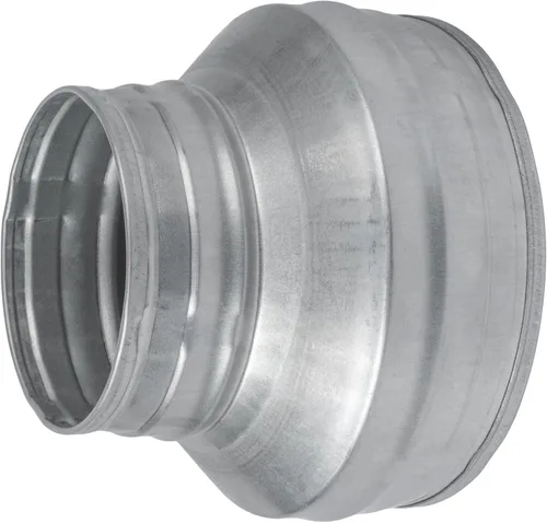 Miniatura 7 de Reductor de conducto redondo de 6 a 4 pulgadas - Aumentador de tubería de acero galvanizado de ajuste macho - Acoplamiento para sistemas