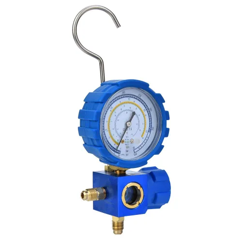 Miniatura 2 de Juego de colector de CA, herramienta profesional de refrigeración de aire acondicionado de baja presión con espejo visual para técnicos de HVAC