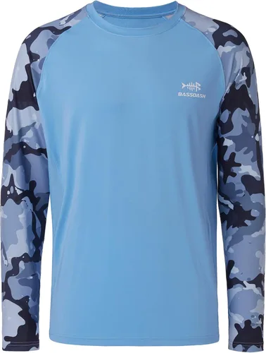 Miniatura 2 de Bassdash UPF 50 Camiseta de pesca para hombre con camuflaje, manga larga, sudadera de secado rápido