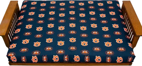 Miniatura 5 de College Covers Everything Comfy Auburn Tigers - Funda para futón, tamaño matrimonial (54 x 76 x 6 pulgadas), se adapta a tapetes de 6 y 8 pulgadas