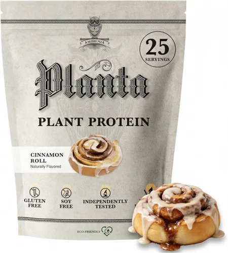 Ambrosia Proteína en polvo a base de plantas de 0.71 oz | Polvo de proteína de guisante vegano limpio | Sin gluten y lácteos, apto para dieta