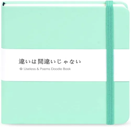 Miniatura 28 de Mifuner Cuadernos Mini de 5x5, 80gsm, Páginas en Blanco, Cuadernos de Bocetos, Diario de Viajes, Cuaderno de Bolsillo, Tapa Dura, Cuaderno