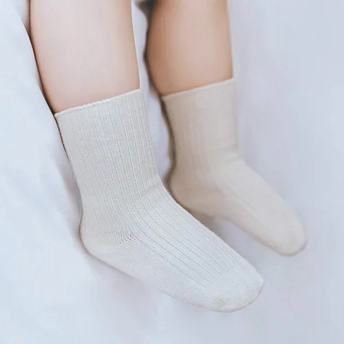 Miniatura 6 de VWU Baby Crew Socks with Grips Unisex Toddler Infant Kids Cotton tube Socks 0-5 Years
