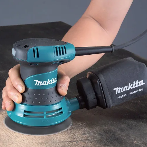 Miniatura 4 de Makita BO5030K - Lijadora orbital aleatoria de 5 pulgadas, con caja de herramientas (paquete de 3)