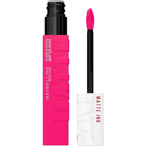 Miniatura 65 de Maybelline Super Stay Matte Ink Barra de Labios Líquida Maquillaje, Color de Alto Impacto de Larga Duración, Hasta 16H de Uso, Amazonian, Marrón 70