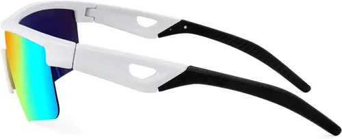 Miniatura 3 de FEISEDY Gafas de sol polarizadas de béisbol para niños y adolescentes, marco TR90 para niños y niñas, ciclismo B2454