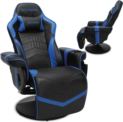 Miniatura 12 de RESPAWN 900 Silla Gamer Reclinable para Consola con Reposapiés y Soporte Lumbar - Silla Gamer Ergonómica Cómoda con Reposacabezas, Sin Ruedas