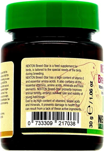 Miniatura 4 de Nekton Suplemento de cría Breed-Star para aves 30 g / 1.06 oz